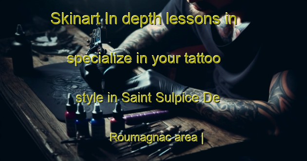 Skinart In-depth lessons in specialize in your tattoo style in Saint Sulpice De Roumagnac area | TattooTraining | TattooClasses | SkinartTraining-France